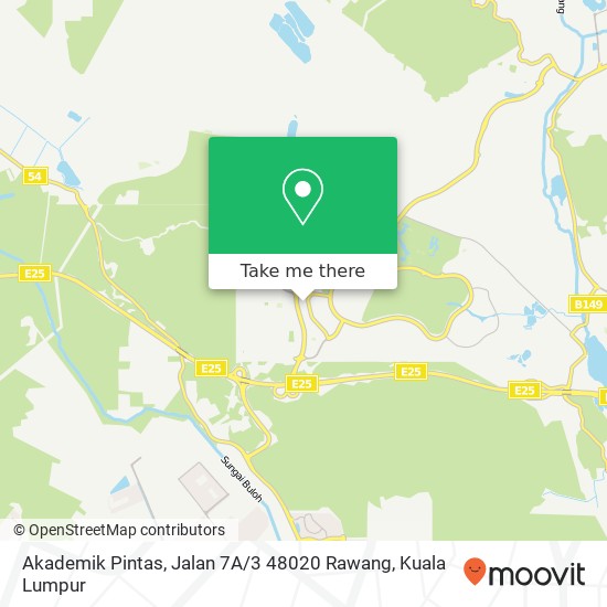 Akademik Pintas, Jalan 7A / 3 48020 Rawang map