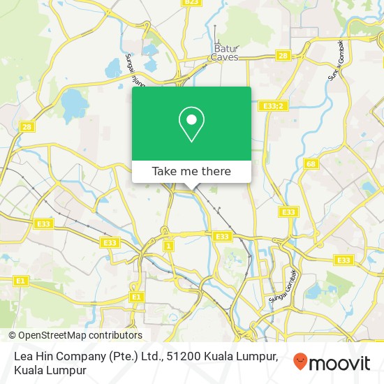 Peta Lea Hin Company (Pte.) Ltd., 51200 Kuala Lumpur