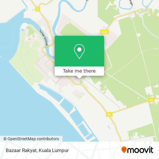 Bazaar Rakyat map
