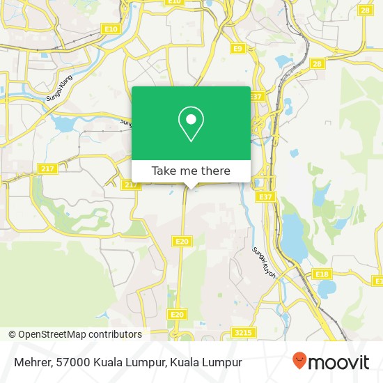 Mehrer, 57000 Kuala Lumpur map