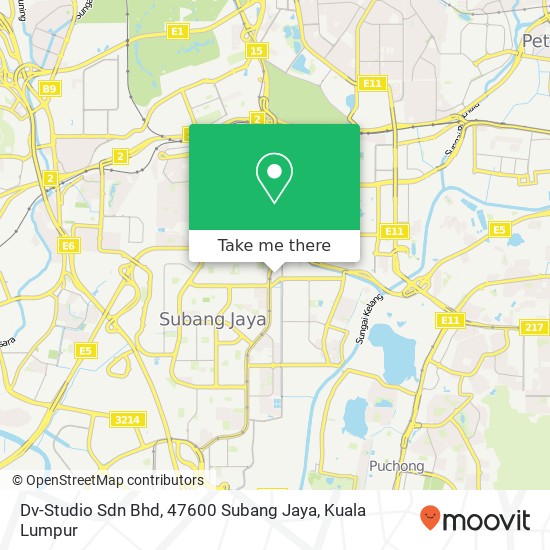 Dv-Studio Sdn Bhd, 47600 Subang Jaya map