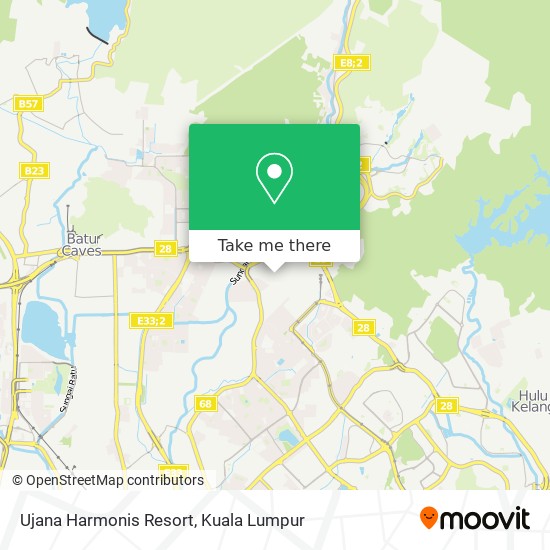 Ujana Harmonis Resort map