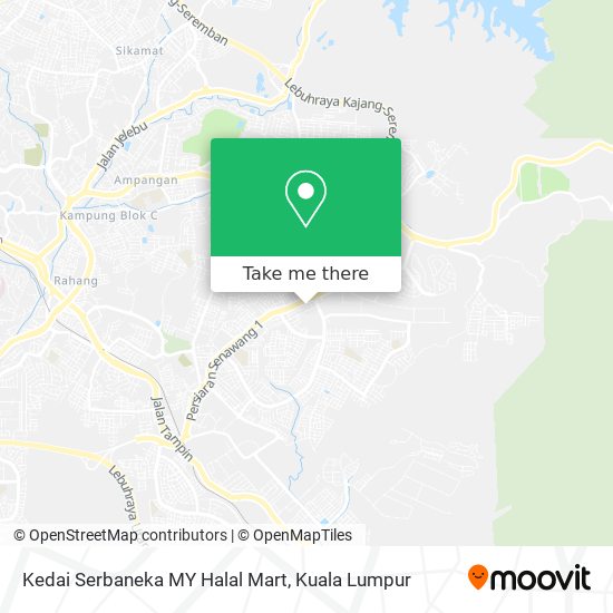 Kedai Serbaneka MY Halal Mart map