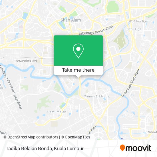 Tadika Belaian Bonda map