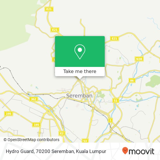 Hydro Guard, 70200 Seremban map