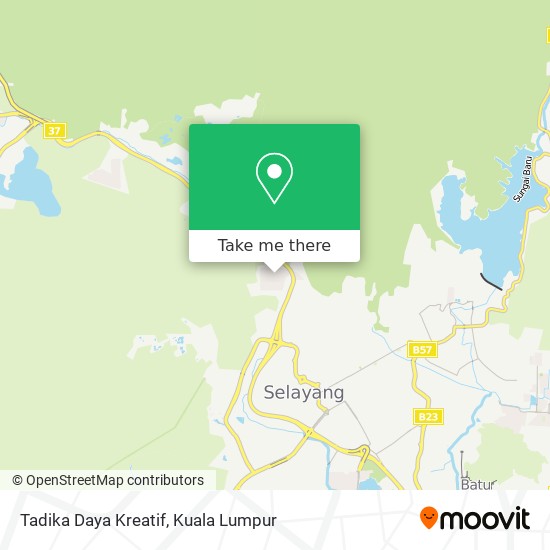 Tadika Daya Kreatif map