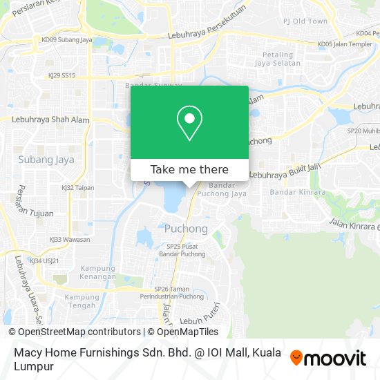 Macy Home Furnishings Sdn. Bhd. @ IOI Mall map