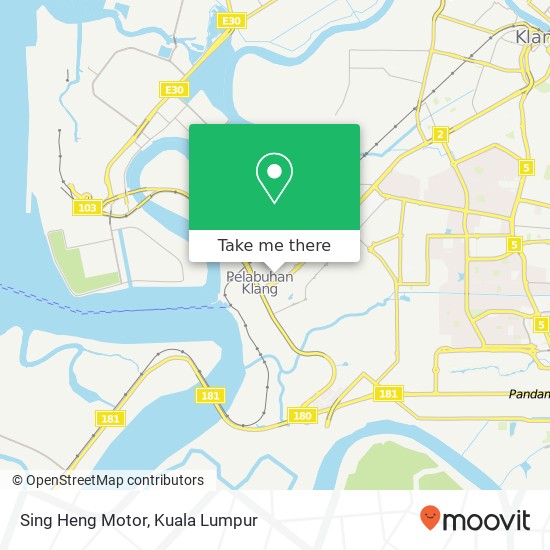 Sing Heng Motor map