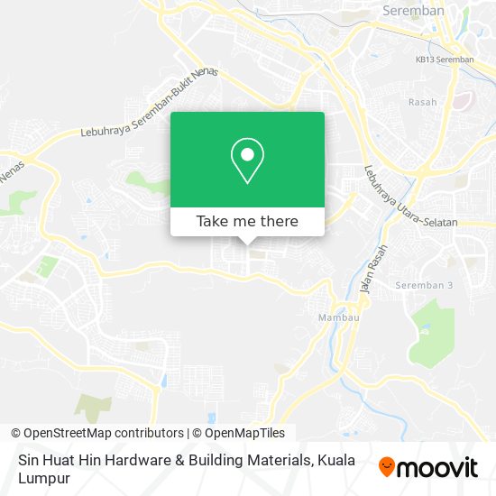 Sin Huat Hin Hardware & Building Materials map