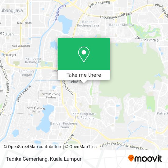 Tadika Cemerlang map