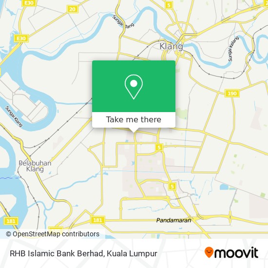 RHB Islamic Bank Berhad map