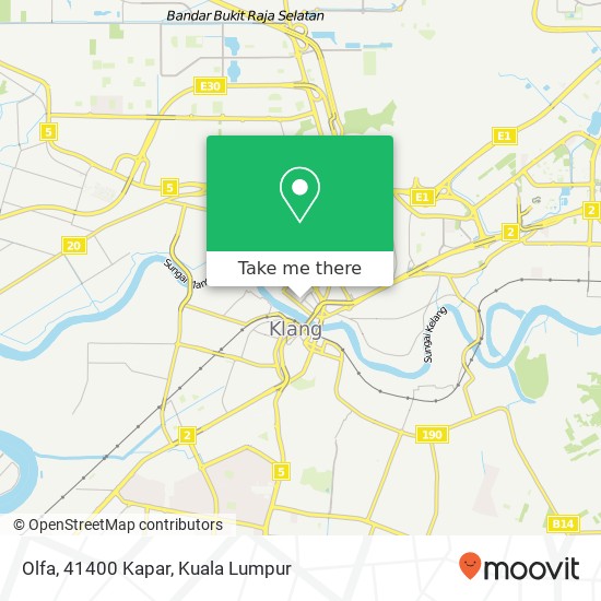 Olfa, 41400 Kapar map