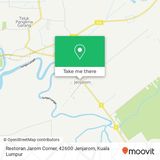 Restoran Jarom Corner, 42600 Jenjarom map