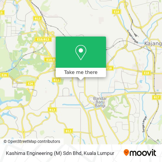 Kashima Engineering (M) Sdn Bhd map