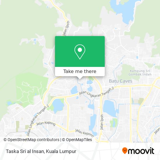 Taska Sri al Insan map