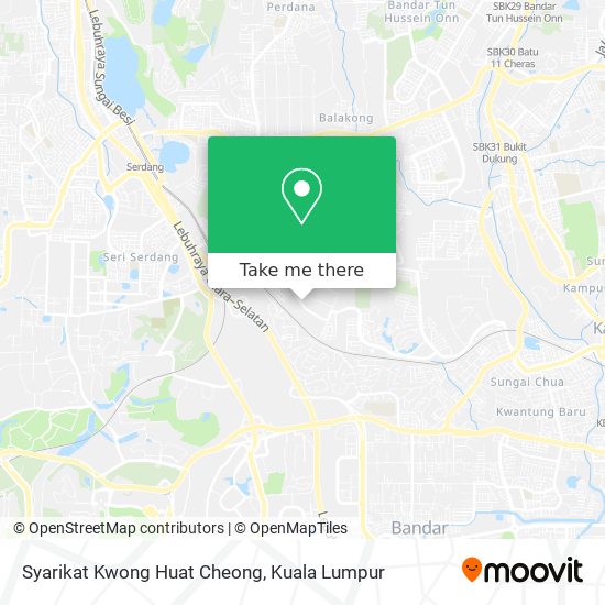 Syarikat Kwong Huat Cheong map