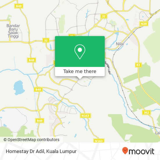 Homestay Dr Adil map