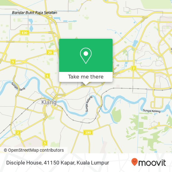 Disciple House, 41150 Kapar map