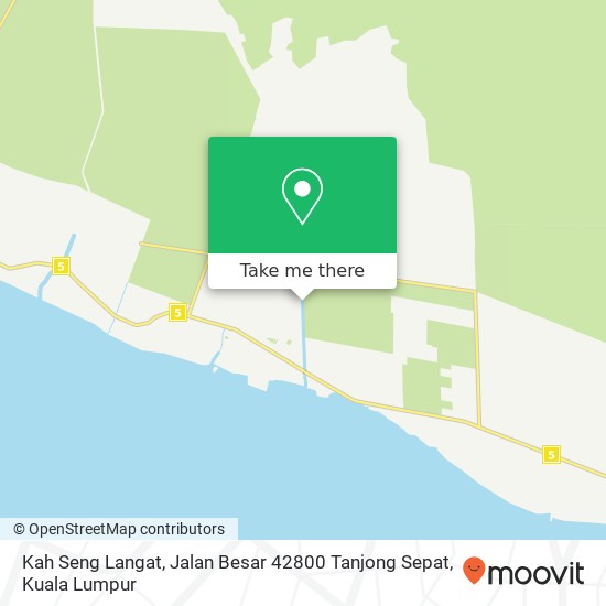 Kah Seng Langat, Jalan Besar 42800 Tanjong Sepat map