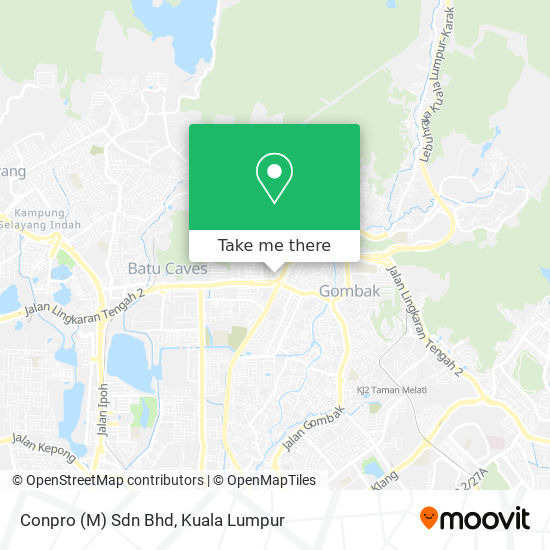 Conpro (M) Sdn Bhd map