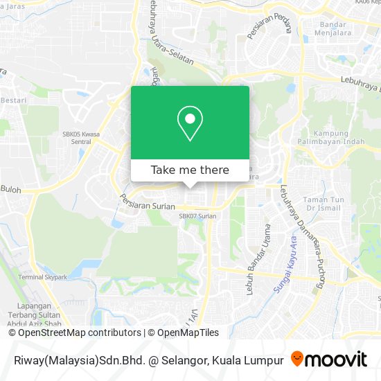 Riway(Malaysia)Sdn.Bhd. @ Selangor map