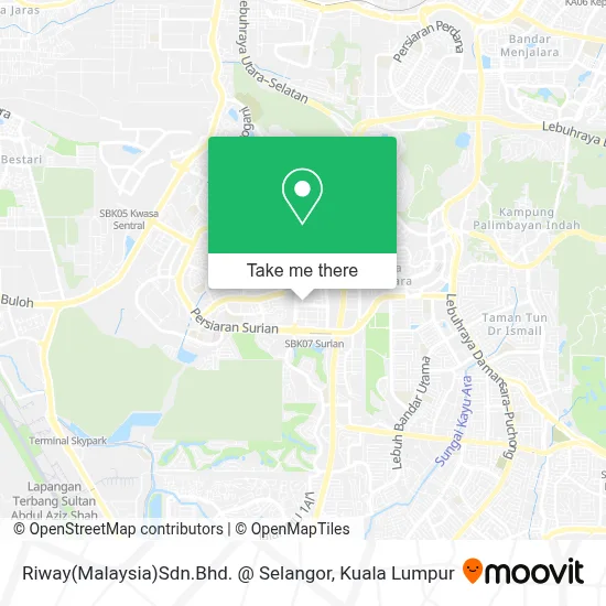 Riway(Malaysia)Sdn.Bhd. @ Selangor map