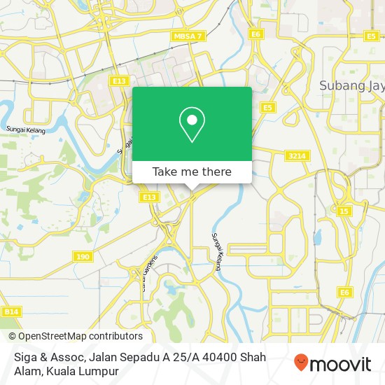 Peta Siga & Assoc, Jalan Sepadu A 25 / A 40400 Shah Alam