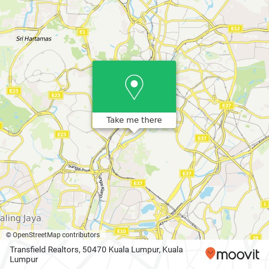 Transfield Realtors, 50470 Kuala Lumpur map