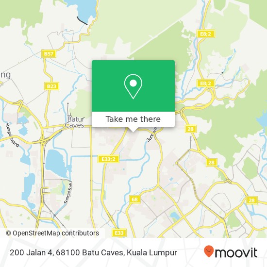 200 Jalan 4, 68100 Batu Caves map