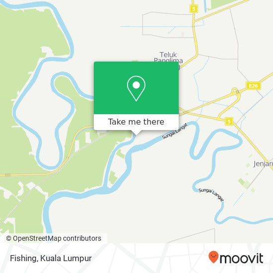 Fishing map