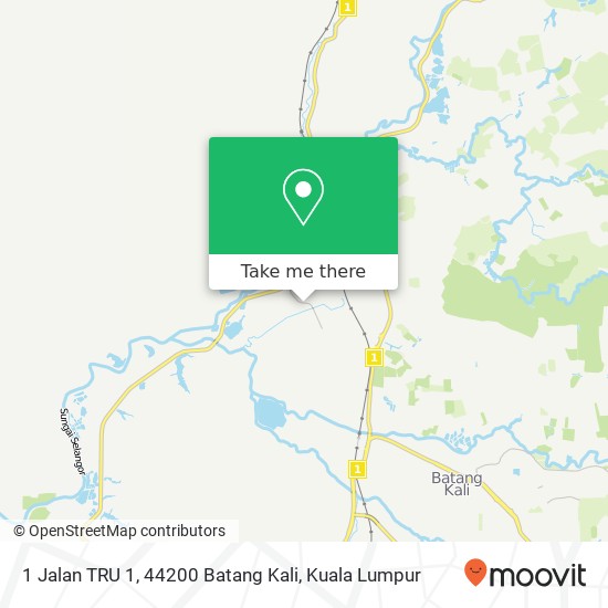 1 Jalan TRU 1, 44200 Batang Kali map