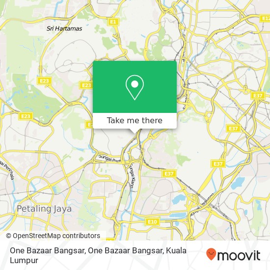 One Bazaar Bangsar, One Bazaar Bangsar map