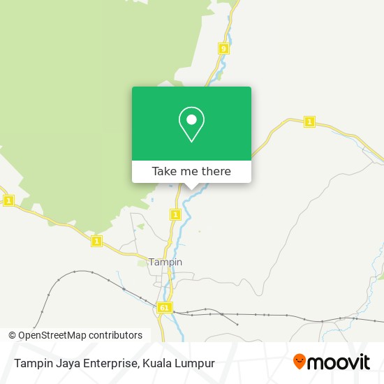 Tampin Jaya Enterprise map