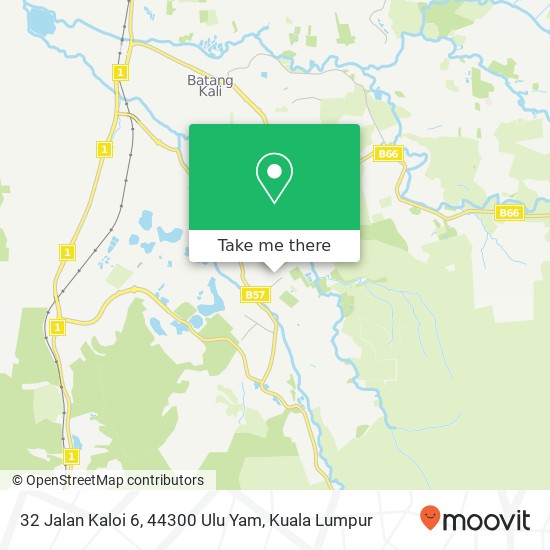 32 Jalan Kaloi 6, 44300 Ulu Yam map