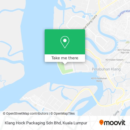 Klang Hock Packaging Sdn Bhd map