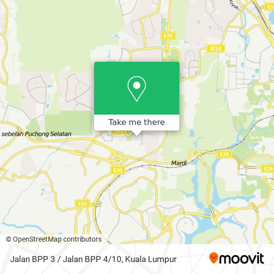 Jalan BPP 3 / Jalan BPP 4/10 map