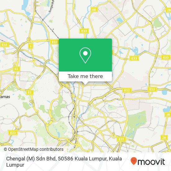 Chengal (M) Sdn Bhd, 50586 Kuala Lumpur map