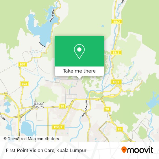 First Point Vision Care map