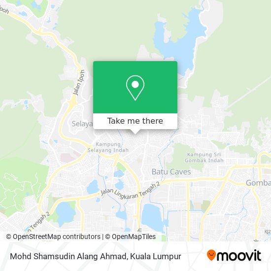 Peta Mohd Shamsudin Alang Ahmad