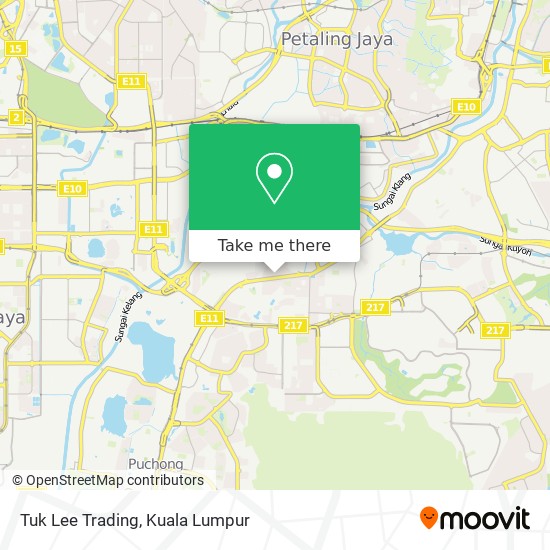 Tuk Lee Trading map