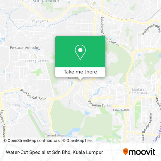 Peta Water-Cut Specialist Sdn Bhd