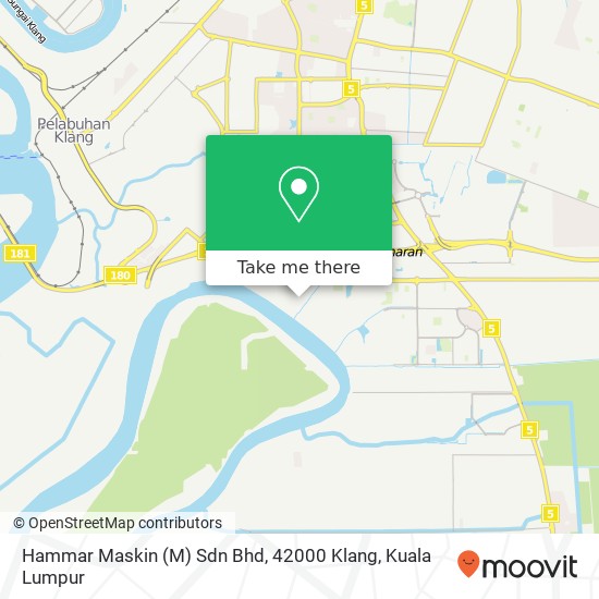 Peta Hammar Maskin (M) Sdn Bhd, 42000 Klang