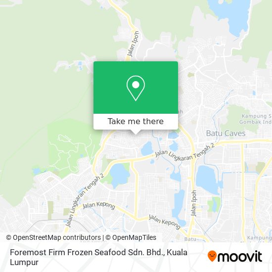 Foremost Firm Frozen Seafood Sdn. Bhd. map