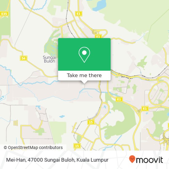 Peta Mei-Han, 47000 Sungai Buloh