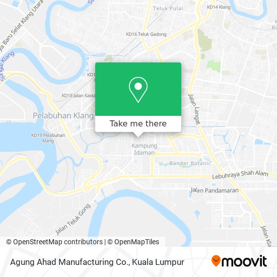 Agung Ahad Manufacturing Co. map