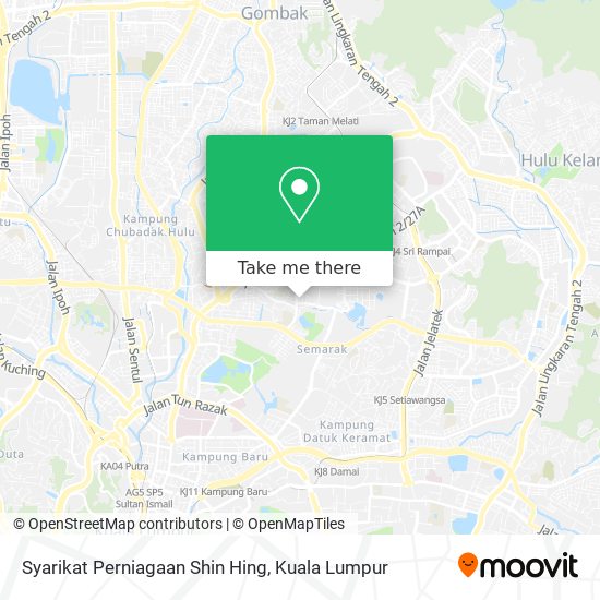 Syarikat Perniagaan Shin Hing map