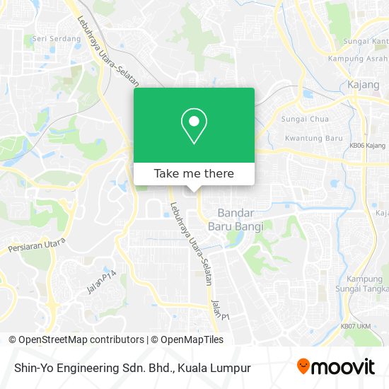 Shin-Yo Engineering Sdn. Bhd. map