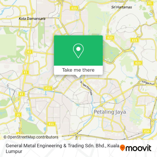 General Metal Engineering & Trading Sdn. Bhd. map