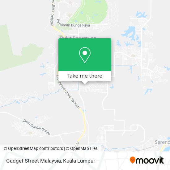 Gadget Street Malaysia map