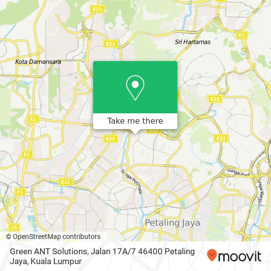 Green ANT Solutions, Jalan 17A / 7 46400 Petaling Jaya map